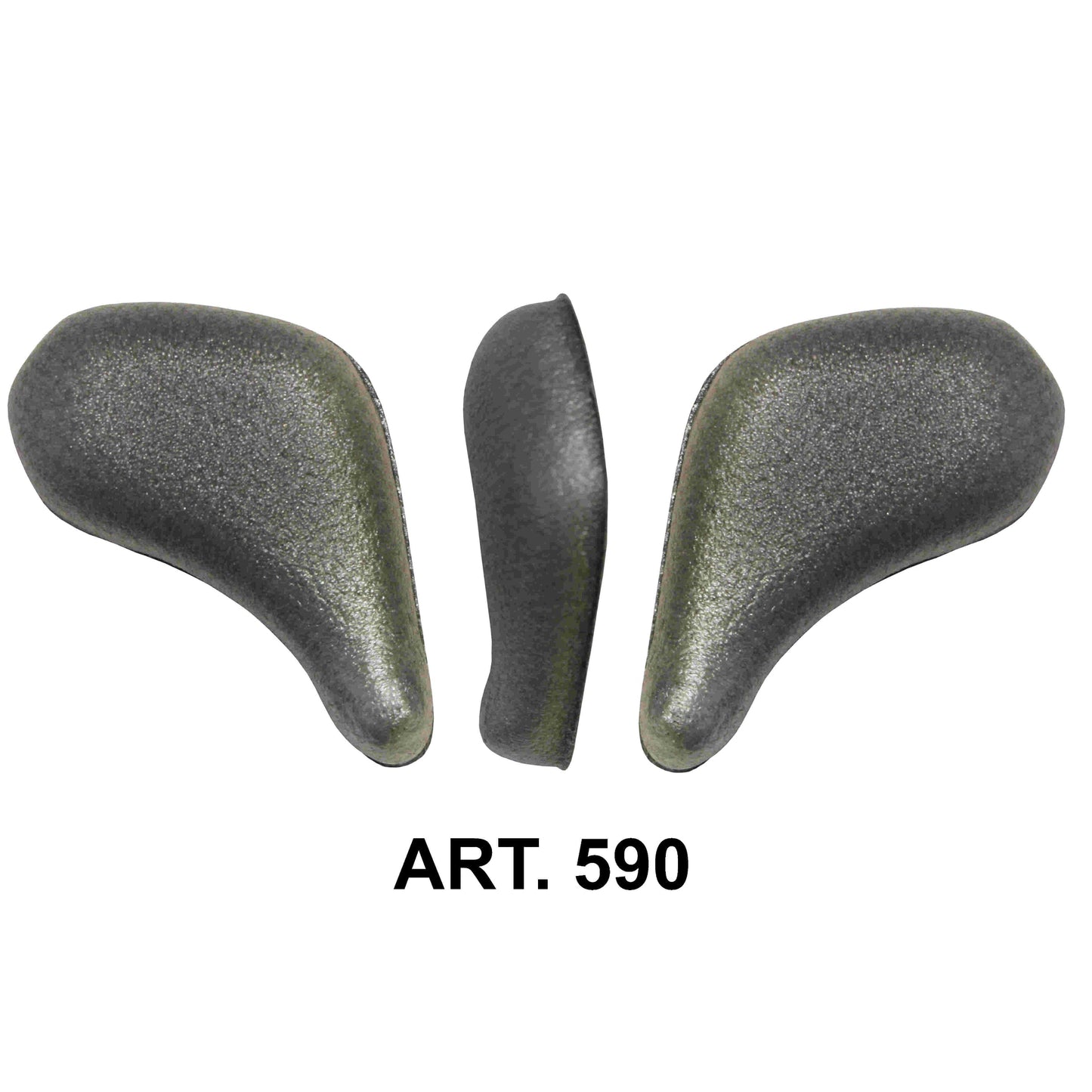 Coppia di cuscinetti più spessi (3 cm) per i nostri slip per l'ernia inguinale Orione Ref.540 Ref.590