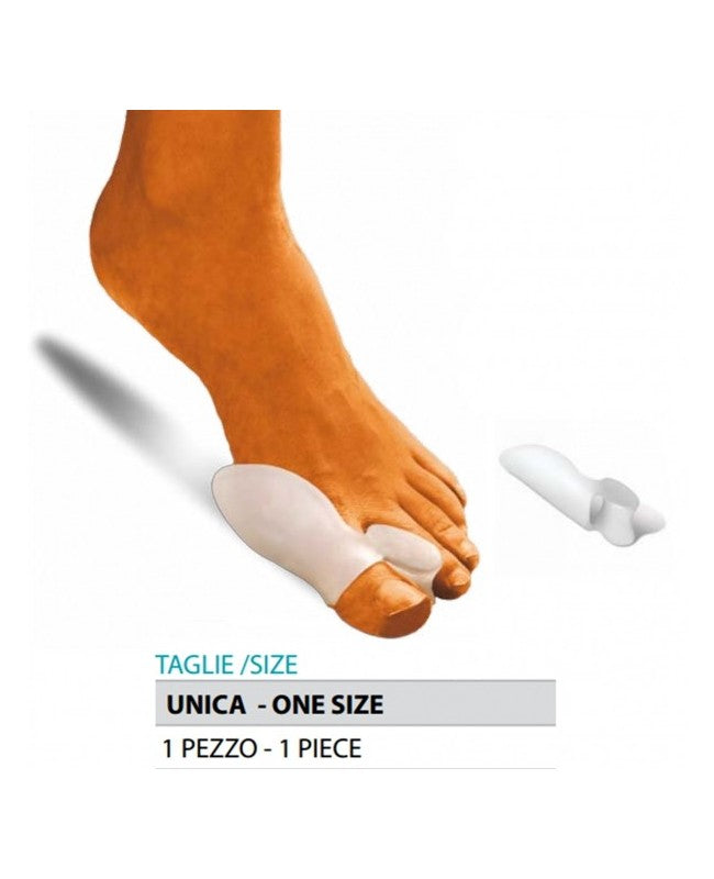 OK PED Protettore per alluce valgo con separatore per dita dei piedi - Rif. G110ST