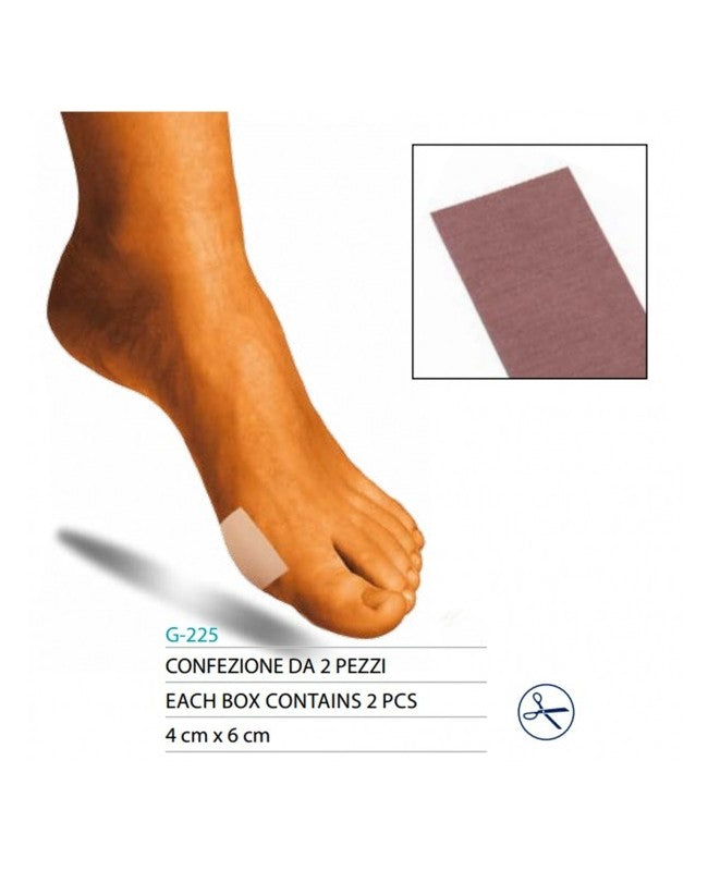 OK PED Cerotti Calli Strisce 2 Pezzi - Rif. G225 ST