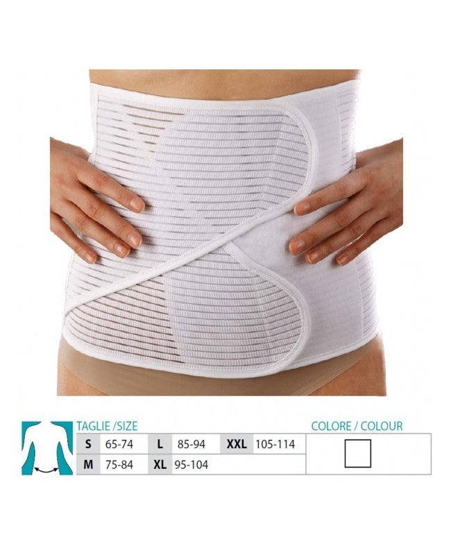 ORIONE Supporto addominale in tessuto a costine 28 cm - Rif. 3345 ST