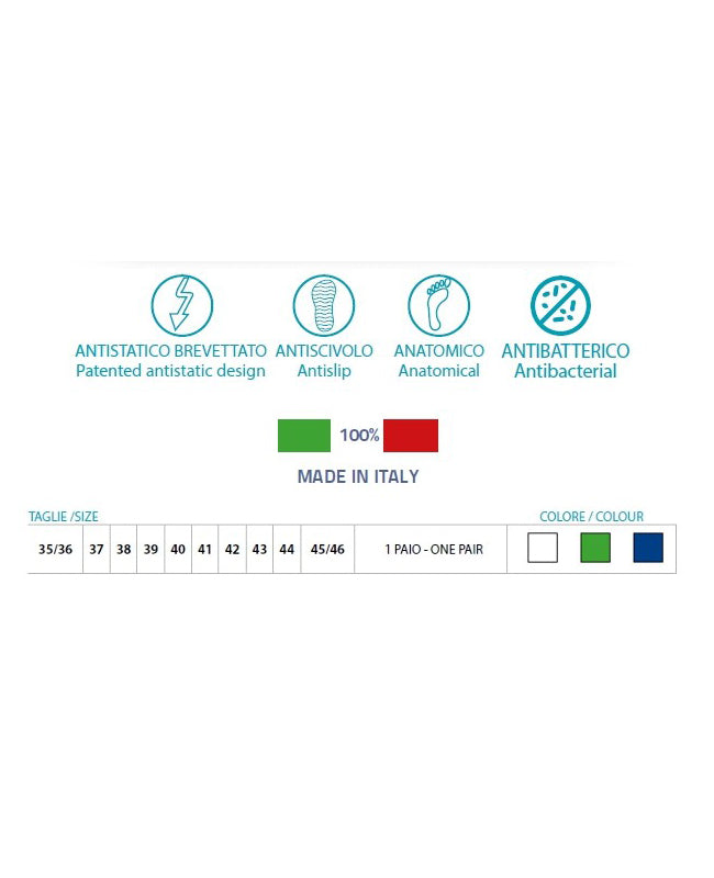 Zoccolo Professionale Sanitario BREATH Ref.160 Ok Ped Orione