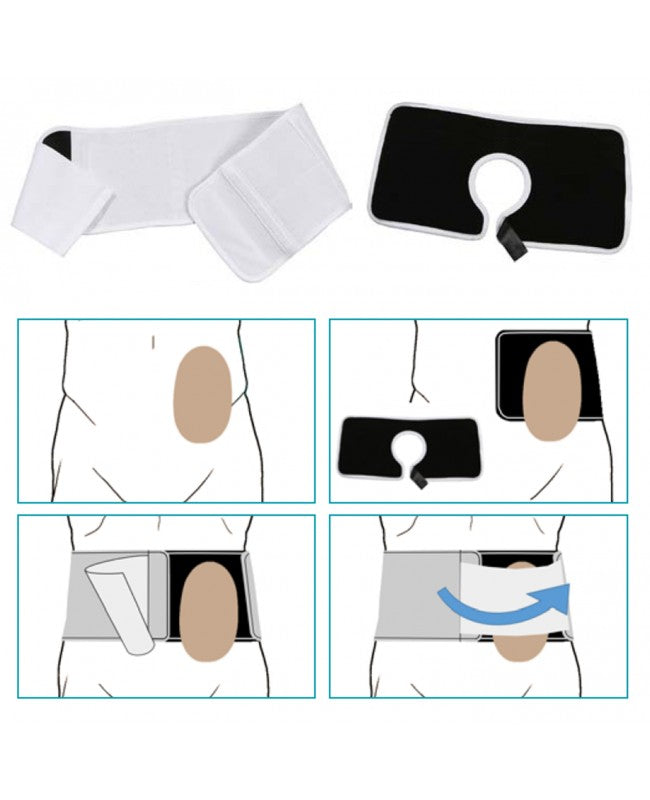 Cintura Fascia per stomizzati Orione Ref.3057 Altezza 27 cm.